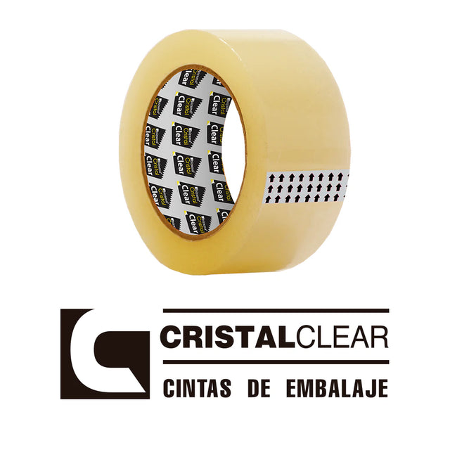 Cinta Adhesiva Cristal Clear