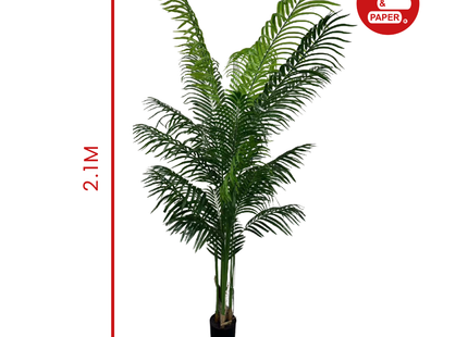 Planta artificial Palmera Areca  medida 2.1M