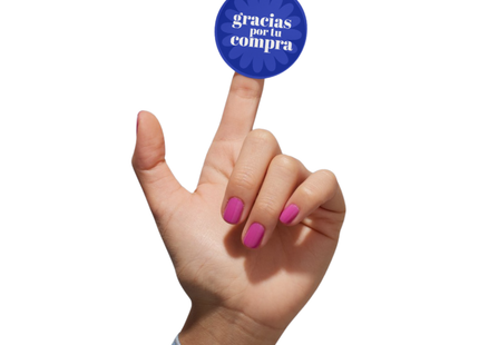 Etiqueta Stickers Gracias Por Tu Compra 1000 Unidades Azul