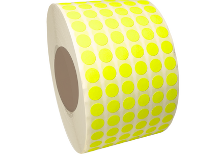 Etiquetas Circulares Fluor 13 mm (7515376189649)