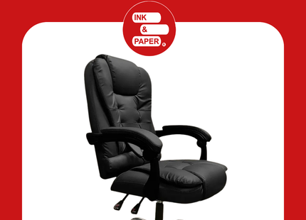 Silla Escritorio Reclinable Cuero Sintético