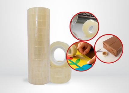 Scotch Cinta Adhesiva  12 mm x 30 m – Pack de 12 Unidades