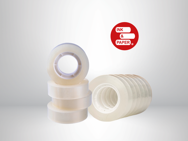 Scotch Cinta Adhesiva  12 mm x 30 m – Pack de 12 Unidades