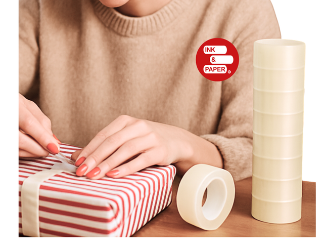 Scotch Cinta Adhesiva  12 mm x 30 m – Pack de 12 Unidades