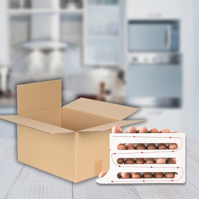 Caja de dispensadores de huevos 46 unidades