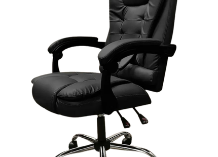 Silla Escritorio Reclinable Cuero Sintético