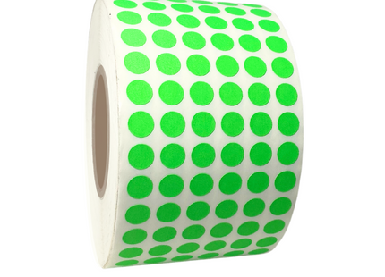 Etiquetas Circulares Fluor 13 mm (7515376189649)