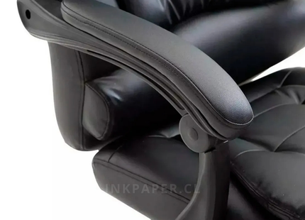 Silla Escritorio Reclinable Cuero Sintético