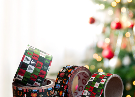 Cinta Gummed Paper Navidad – Pack x2 Rollos de - 48 x 25 mts.