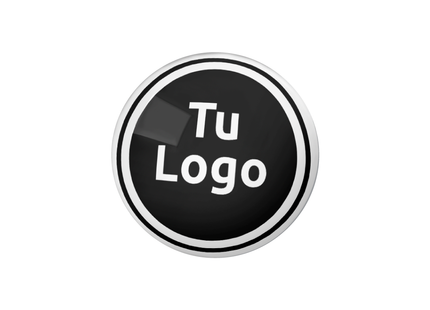 Imanes personalizados impresos de vinilo blanco