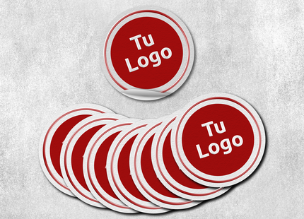 Etiqueta personalizada de papel semibrillo con barniz sectorizado (7600099557585)