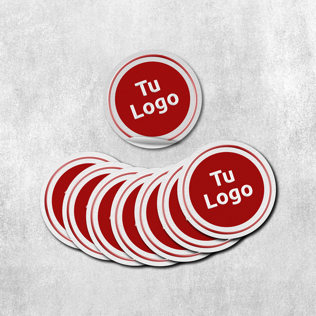 Etiqueta personalizada de papel semibrillo con barniz sectorizado (7600099557585)