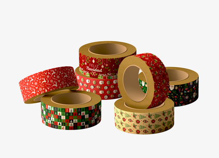 Cintas Gummed Paper Navidad (7312425615569)