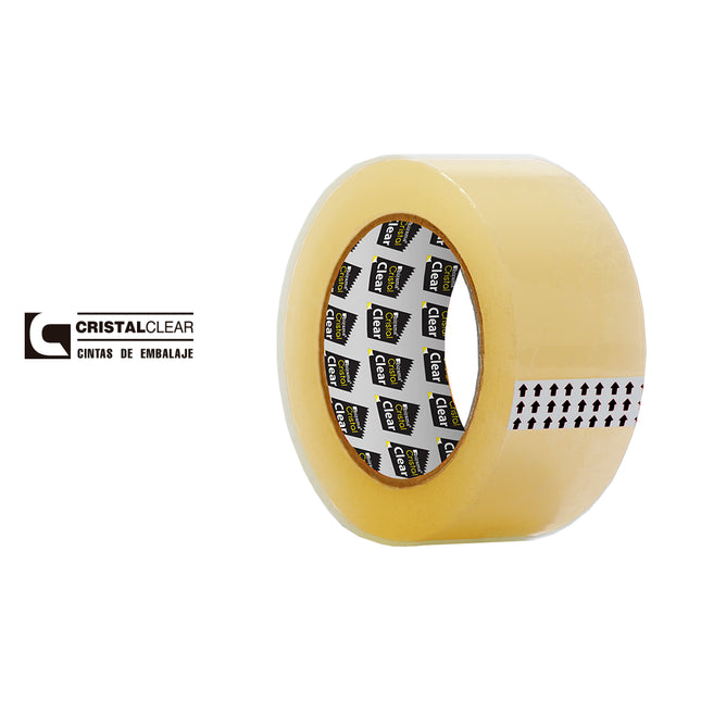 Cinta Adhesiva Cristal Clear Transparente | 48 mm x 40 mts. (7582360666321) (7582384718033) (7582388814033) (7582623006929) (7582626316497)