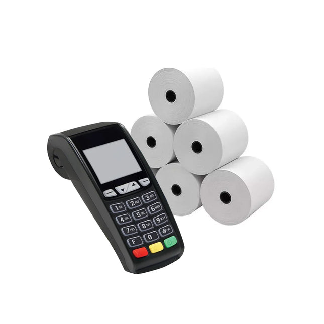 Caja 100 Rollos Térmicos de 57 mm x 13 mts (7567800205521)