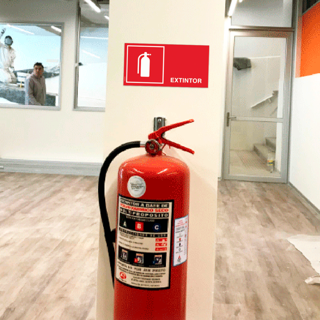 Direccional - Extintor