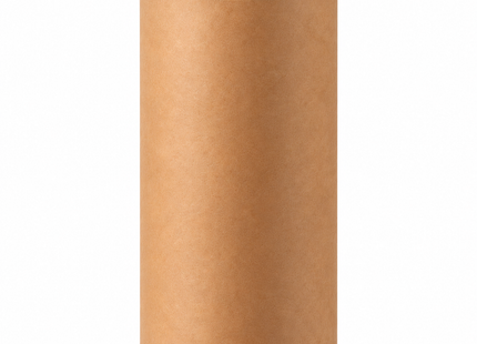 Tubo de Cartón Kraft 76 mm – Tapa Plana (Serie 4)