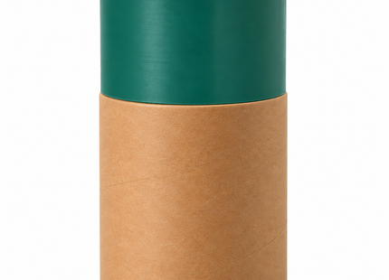 Tubo de Cartón Kraft 76 mm – Tapa Alta (Serie 5)