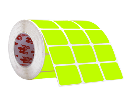 Etiquetas Rectangulares Colores 22 mm x 32 mm Buje 1 (7329332101329)