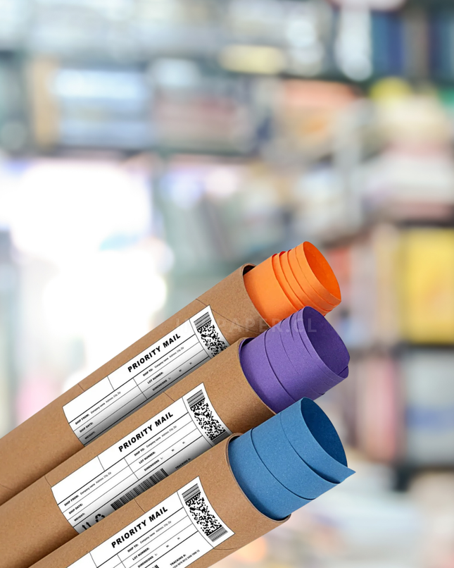 Tubos Porta Planos y Documentos pack 2 unidades  | 76 mm x 88 cm