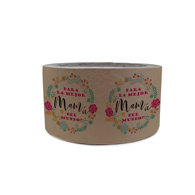 Cinta Gummed Paper | Para la mejor Mamá del mundo - 48 x 18 mts. (Copia) (7603979550929)