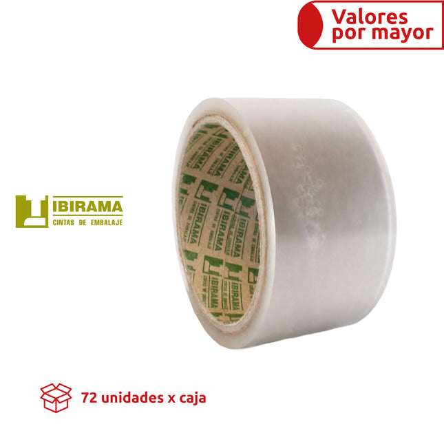 Cinta Adhesiva Ibirama Transparente | 48 mm x 40 yds. (7580131393745)