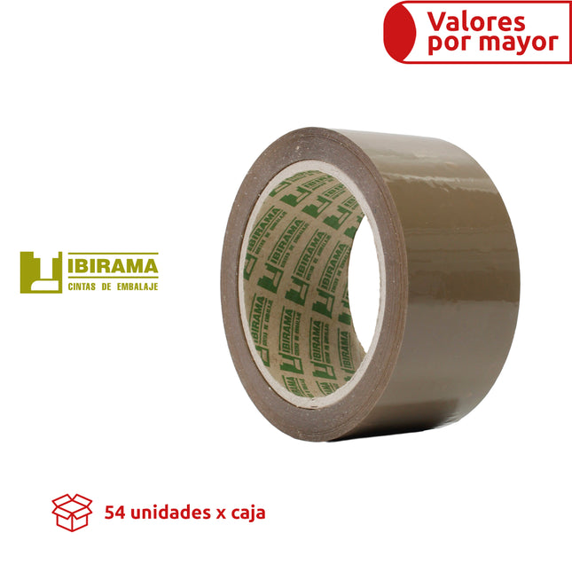 Cinta Adhesiva Ibirama Café | 48 mm x 100 yds. (7580150956241) (7580147155153)