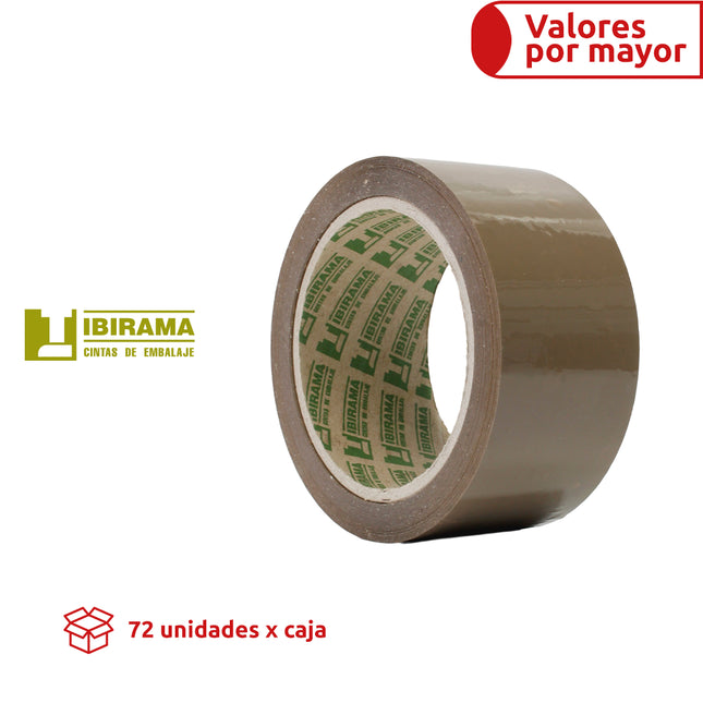 Cinta Adhesiva Ibirama Café | 48 mm x 40 yds. (7580147155153)