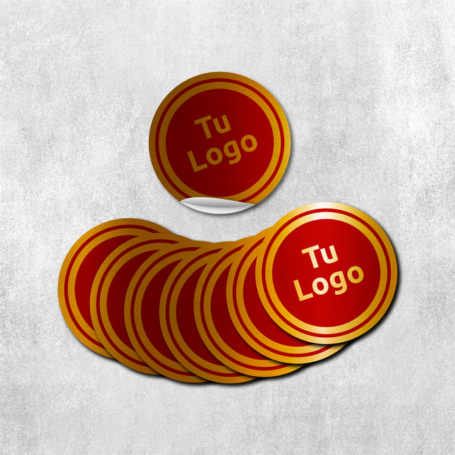 Etiqueta personalizada dorada metalizada (7297593475281)
