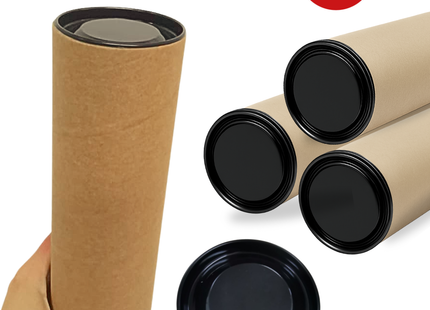 Tubos Porta Planos y Documentos pack 2 unidades | 76 mm x 100 cm