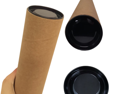 Tubos Porta Planos y Documentos pack 2 unidades | 76 mm x 50 cm