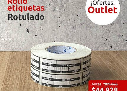 OUTLET - Etiquetas "Rotulado" (7315025887441)