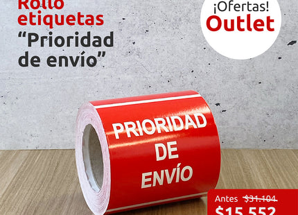 OUTLET - Etiquetas "Prioridad de Envío" (7315930546385)