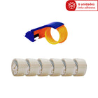 Pack 6 Cintas Adhesivas Ibirama + Dispensador Caracol (7586511519953)