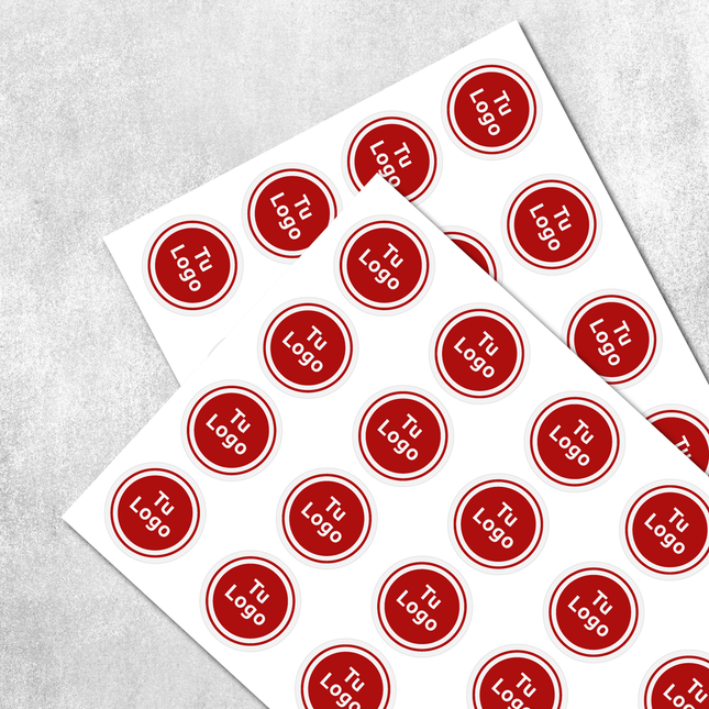 Etiqueta personalizada de vinilo blanco (7303495483601) (7598617067729) (7598628962513)