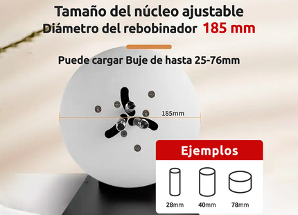 Máquina rebobinadora de etiquetas automática R7 (7326838227153)