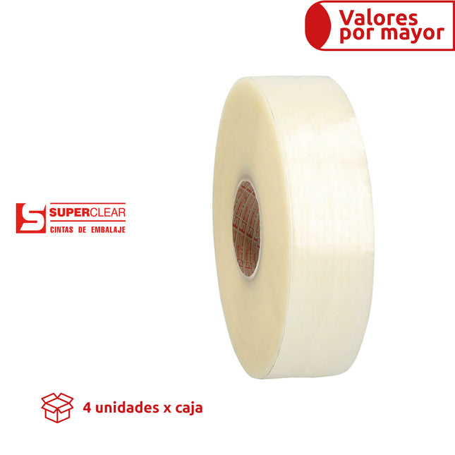 Cinta Adhesiva Super Clear Transparente | 72 mm x 1000 mts. (7582311219409)