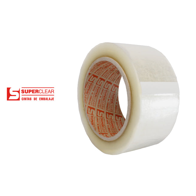 Cinta Adhesiva Super Clear Transparente | 48 mm x 100 mts. (7582295752913)
