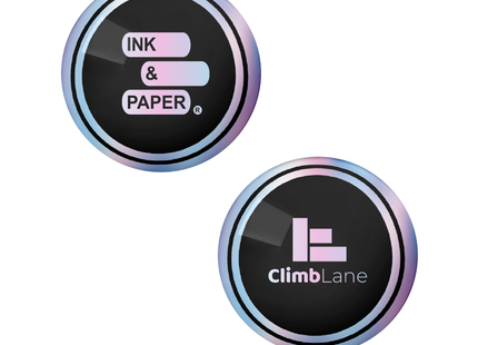 Imanes personalizados impresos de vinilo holográfico tornasol