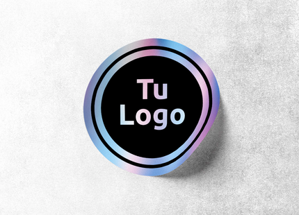 Etiqueta personalizada holográfica tornasol (7303157907665)