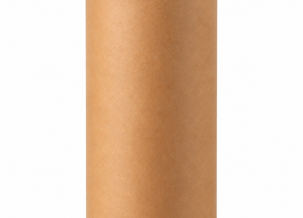 Tubo de Cartón Kraft 76 mm – Tapa Plana (Serie 4)