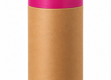 Tubo de Cartón Kraft 76 mm – Tapa Alta (Serie 5)