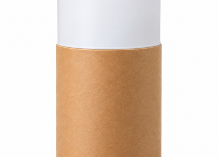 Tubo de Cartón Kraft 76 mm – Tapa Alta (Serie 5)