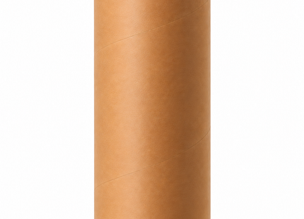 Tubo de Cartón Kraft 76 mm – Tapa Alta (Serie 5)
