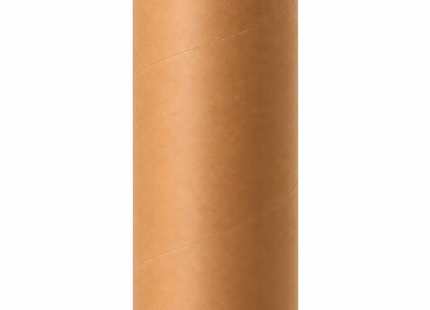 Tubo de Cartón Kraft 76 mm – Tapa Alta (Serie 5)