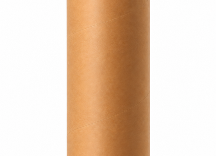 Tubo de Cartón Kraft 76 mm – Tapa Alta (Serie 5)