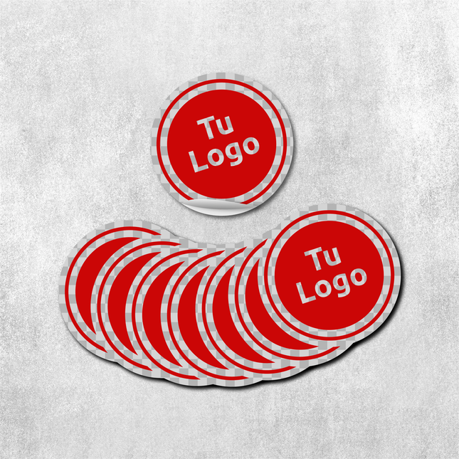 Etiqueta personalizada de vinilo transparente (7600012460241)