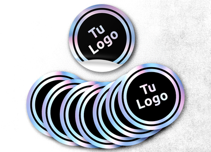 Etiqueta personalizada de BOPP Tornasol autoadhesivo (7598622834897)