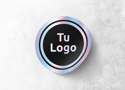 Etiqueta personalizada de BOPP Tornasol autoadhesivo (7598622834897)