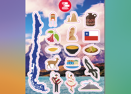 Lámina de Sticker de Chile (7603972014289)